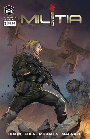 Militia #3 cover