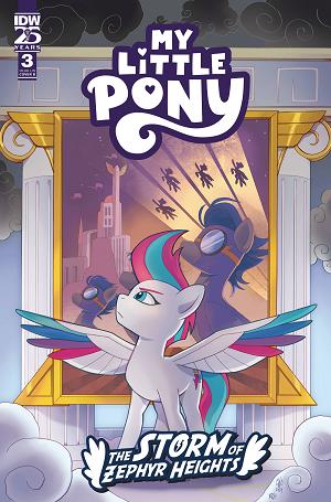 Mlp Storm Of Zephyr Heights #3 CVR B COLLER cover