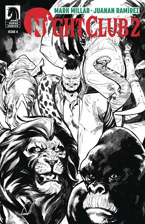Night Club Ii #4 CVR B B&W RAMIREZ (MR) cover