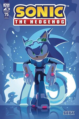 Sonic The Hedgehog #75 CVR A SONIC TEAM cover
