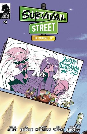 Survival Street Radical Left #3 CVR A KUSSAINOV cover