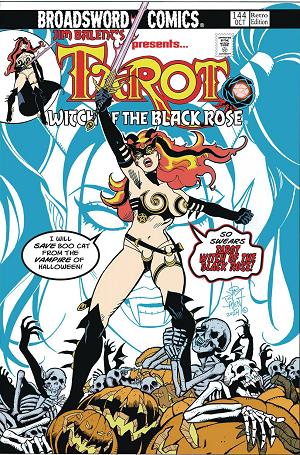 Tarot Witch Of The Black Rose #144 cover