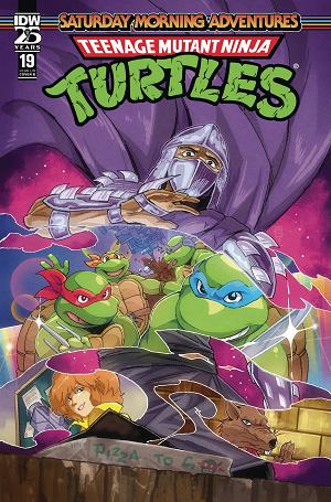 Tmnt Saturday Morning Adv #19 CVR B ARQ cover
