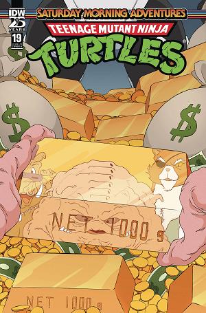 Tmnt Saturday Morning Adv #19 CVR A SCHOENING cover