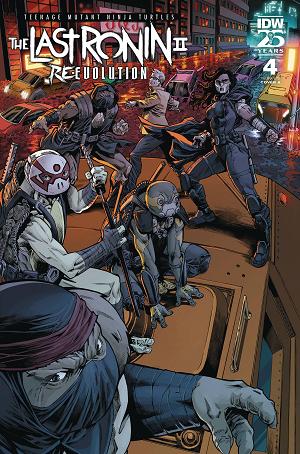 Tmnt The Last Ronin Ii Re Evolution #4 CVR A ESCORZAS (MR) cover