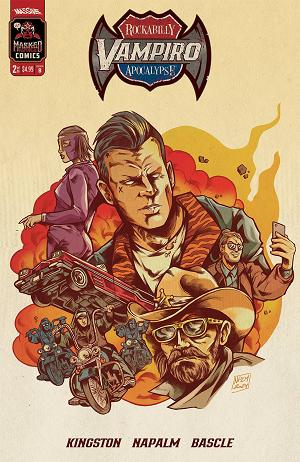 Vampiro Rockabilly Apocalypse #2 CVR B NAPALM (MR) cover