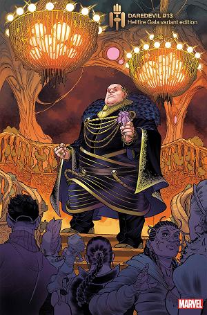 Daredevil #13 JAVIER GARRON HELLFIRE GALA cover