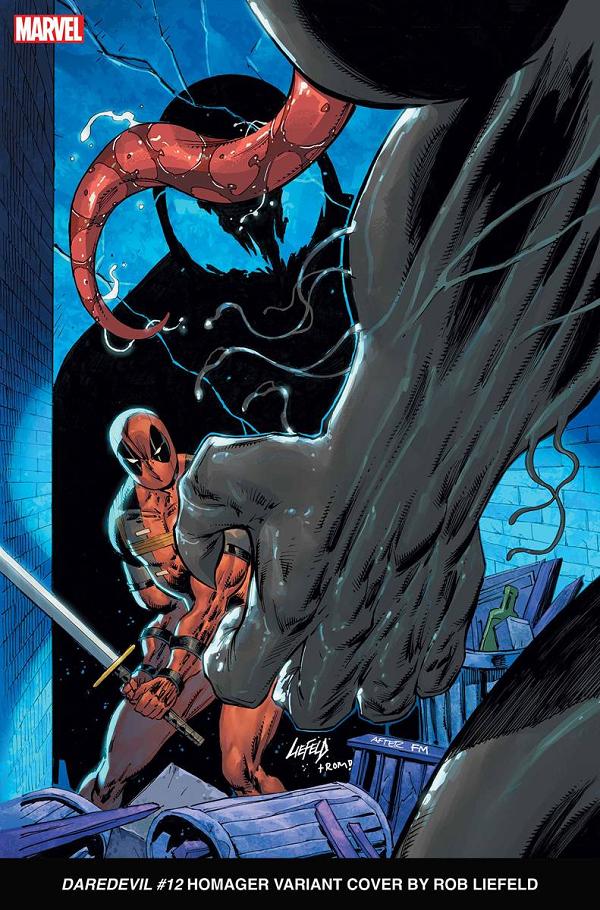 Daredevil #12 ROB LIEFELD HOMAGER cover