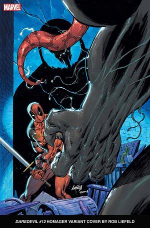 Daredevil #12 ROB LIEFELD HOMAGER cover