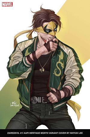 Daredevil #11 INHYUK LEE IRON FIST AAPI HERITAGE MONTH cover