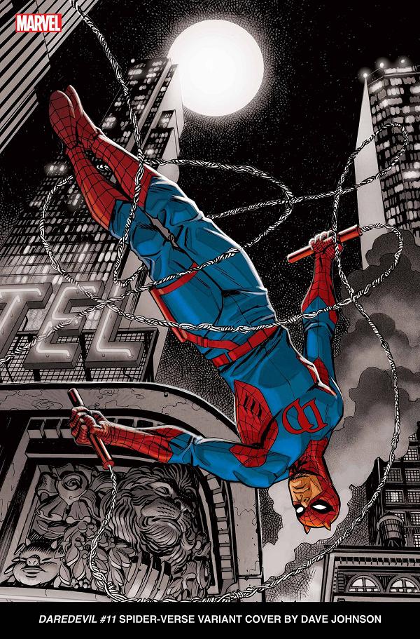 Daredevil #11 DAVE JOHNSON SPIDER-VERSE cover