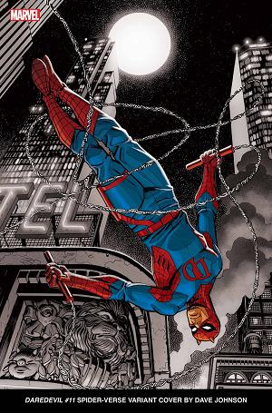 Daredevil #11 DAVE JOHNSON SPIDER-VERSE cover