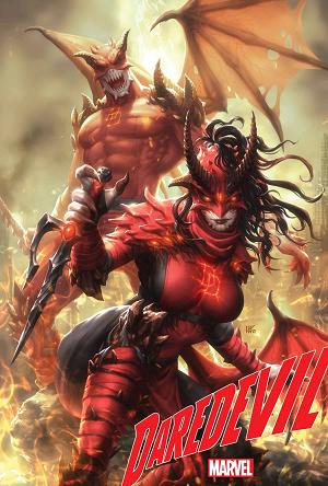 Daredevil #6 KENDRICK LIM DEMONIZED cover