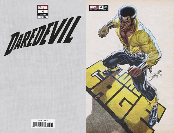Daredevil #4 JS CAMPBELL ANNV cover