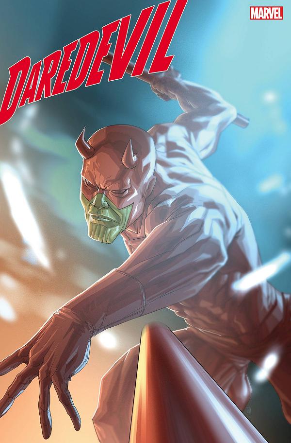 Daredevil #2 WOODS SKRULL cover