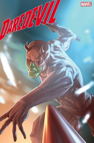Daredevil #2 WOODS SKRULL cover