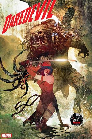 Daredevil #2 SIENKIEWICZ PREDATOR cover