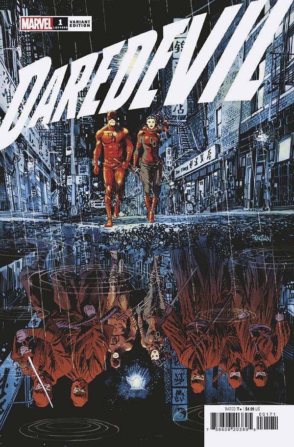Daredevil #1 PANOSIAN cover