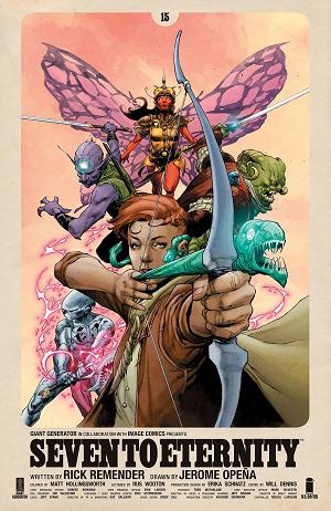 Seven To Eternity #15 CVR A OPENA & HOLLINGSWORTH cover
