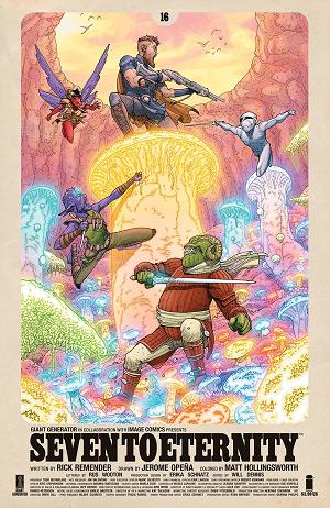 Seven To Eternity #16 CVR B ARAUJO cover