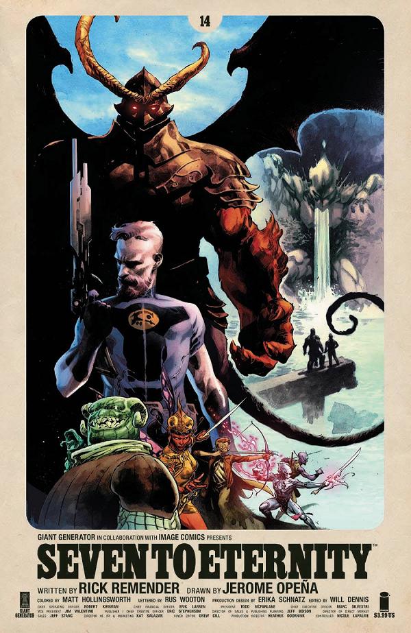 Seven To Eternity #14 CVR A OPENA & HOLLINGSWORTH cover