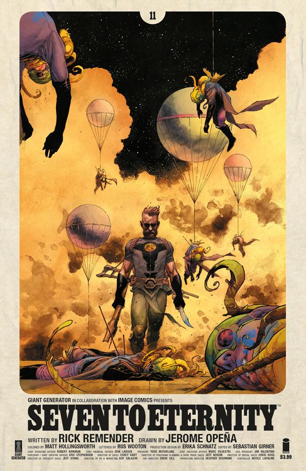 Seven To Eternity #11 CVR A OPENA & HOLLINGSWORTH cover