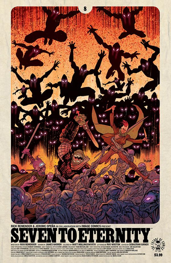 Seven To Eternity #8 CVR B HARREN & HOLLINGSWORTH cover