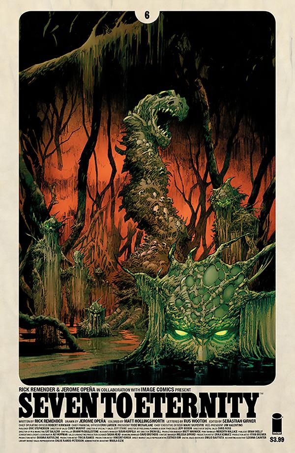 Seven To Eternity #6 CVR A OPENA & HOLLINGSWORTH cover
