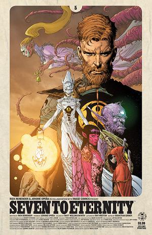 Seven To Eternity #5 2ND PTG VARIANT cover