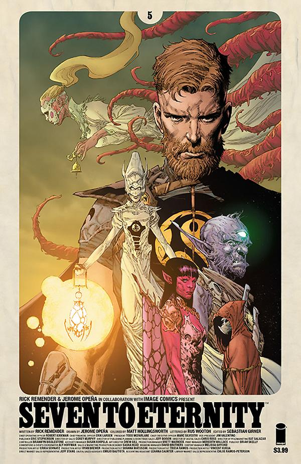 Seven To Eternity #5 CVR A OPENA & HOLLINGSWORTH cover