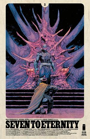 Seven To Eternity #2 2ND PTG VARIANT cover