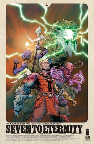 Seven To Eternity #3 2ND PTG VARIANT cover