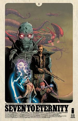 Seven To Eternity #1 2ND PTG VARIANT cover