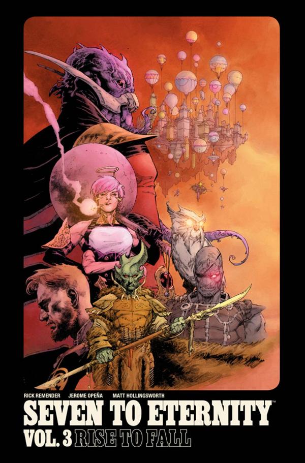 Seven To Eternity Vol. 03 cover by Jerome Opena