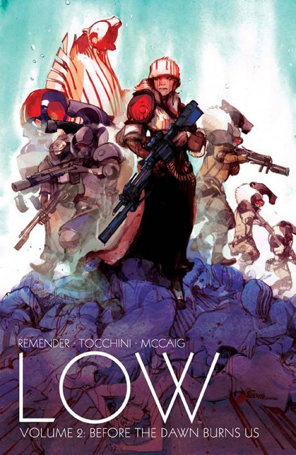 Low Vol. 02 Before The Dawn Burns Us cover by Greg Tocchini