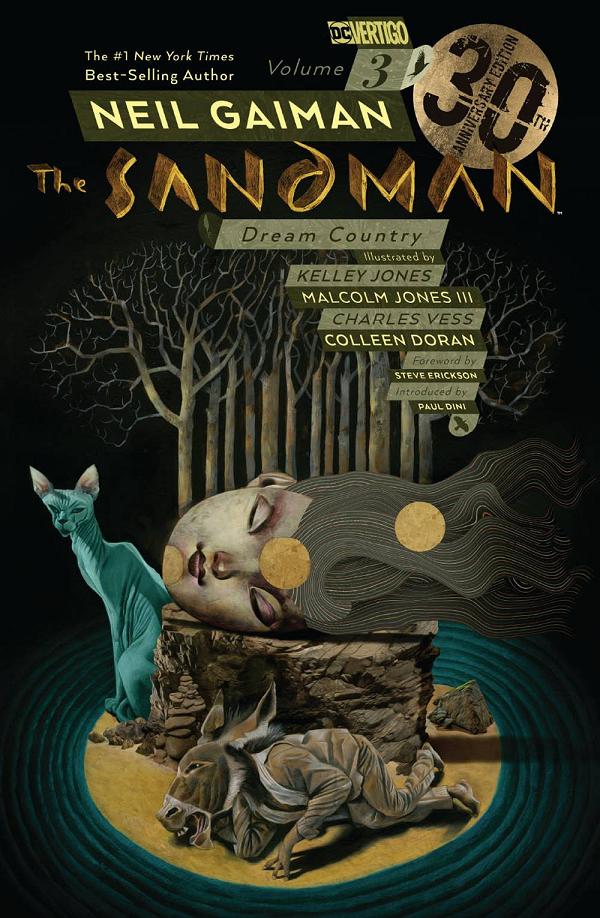 Sandman Vol. 03 Dream Country 30Th Anniv Ed cover by Dave McKean