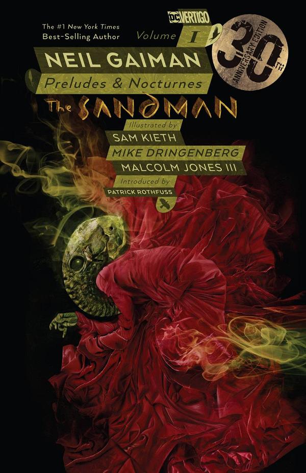 Sandman Vol. 01 Preludes & Nocturnes 30Th Anniv Ed cover by Dave McKean