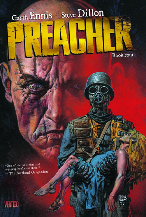 Preacher Book 04 cover by Glenn Fabry