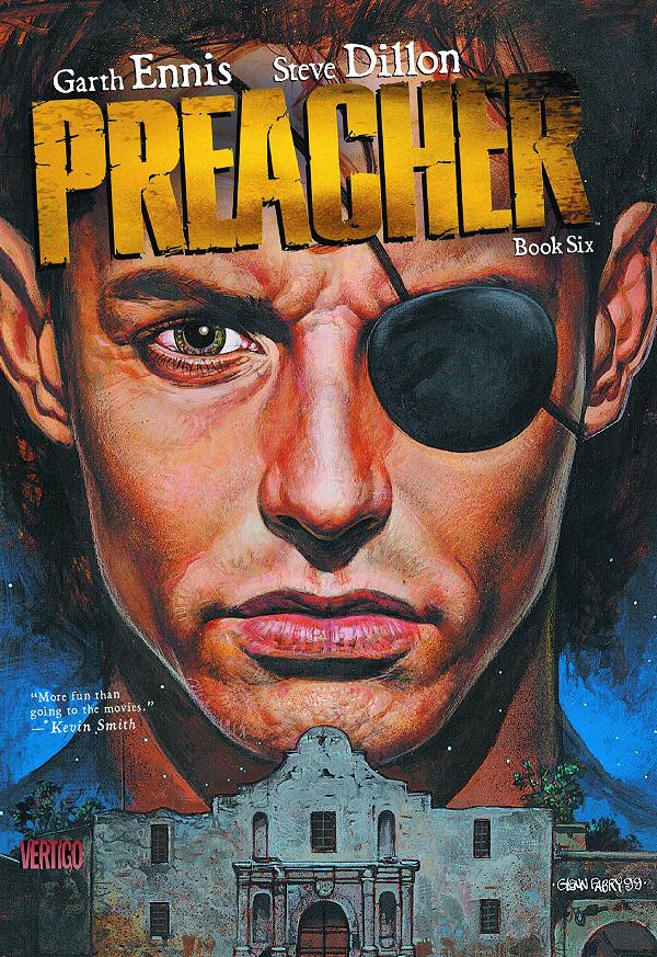 Preacher Book 06 cover by Glenn Fabry