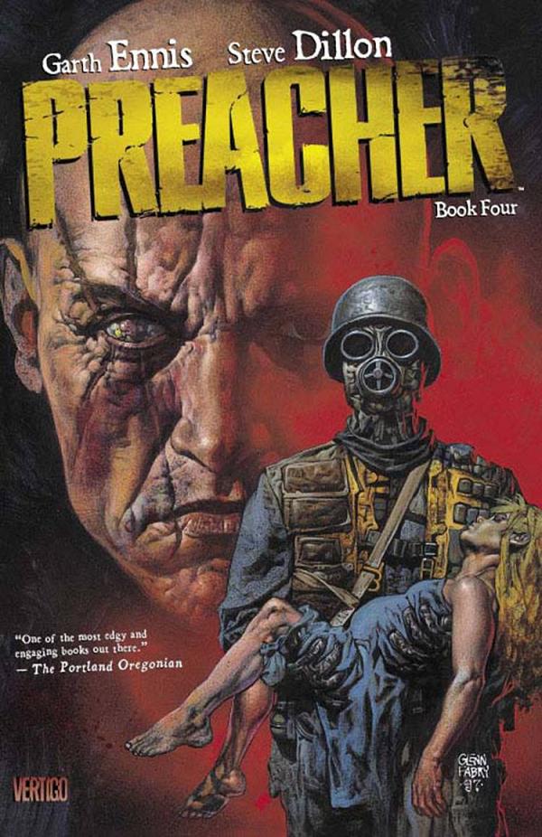 Preacher Book 04 cover by Glenn Fabry