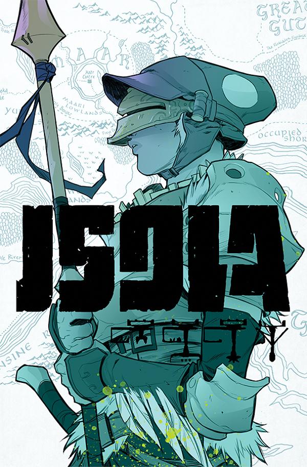 Isola #7 cover by Karl Kerschl