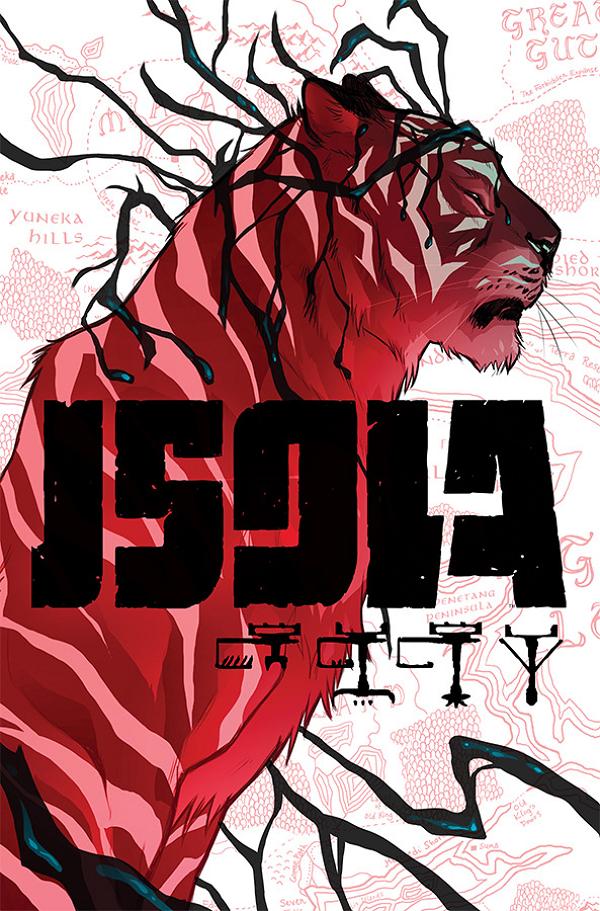 Isola #6 cover by Karl Kerschl