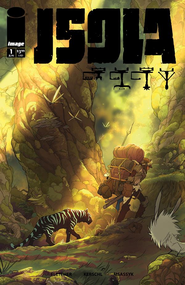 Isola #1 cover by Karl Kerschl