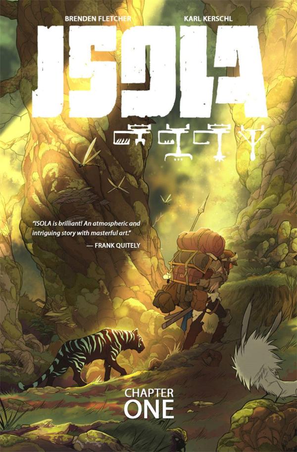 Isola Vol. 01 cover by Karl Kerschl