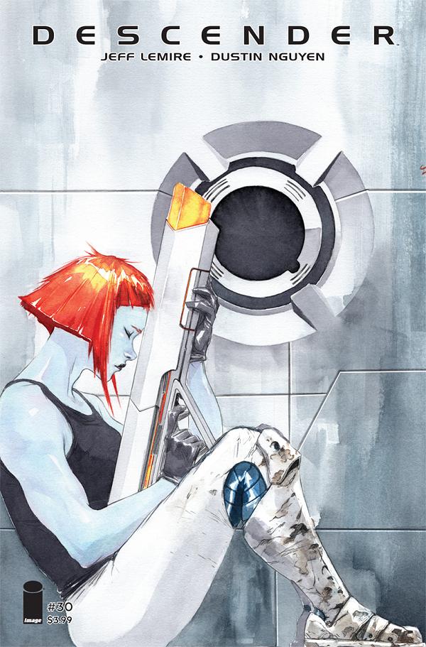 Descender #30 cover by Dustin Nguyen
