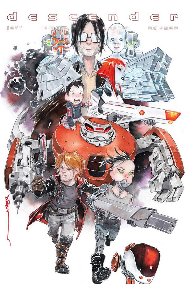 Descender #28 CVR B CVR B LIL ROBOT cover
