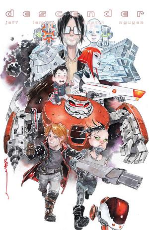 Descender #28 CVR B CVR B LIL ROBOT cover