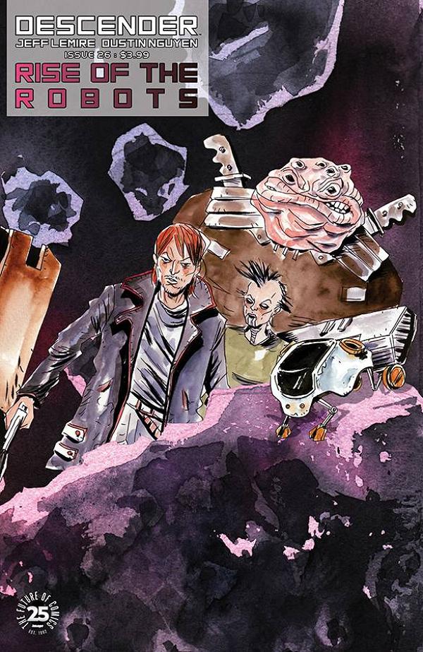 Descender Vol. 05 Rise Of The Robots cover by Dustin Nguyen