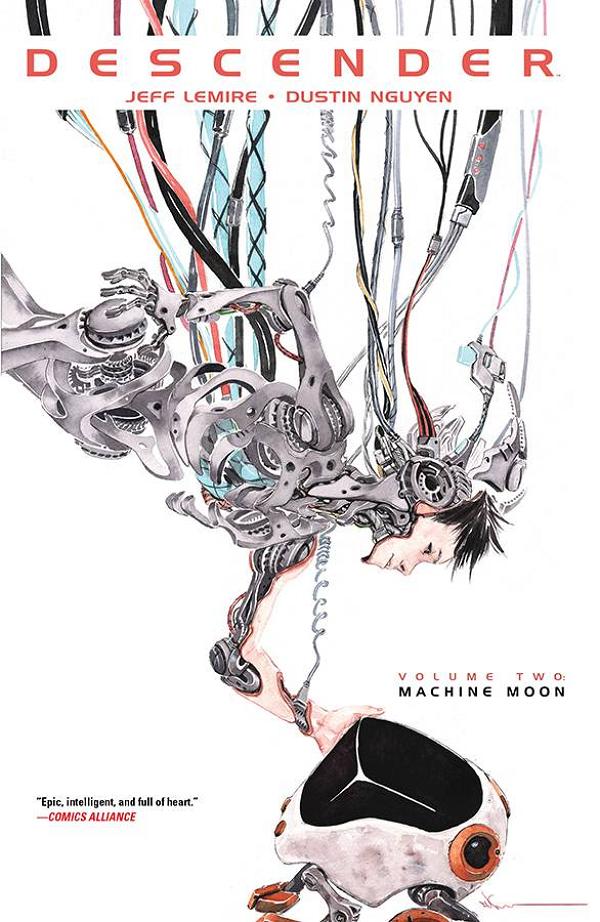 Descender Vol. 02 cover by Dustin Nguyen