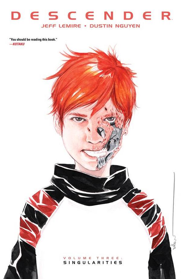 Descender Vol. 03 Singularities cover by Dustin Nguyen